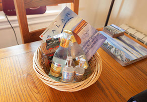 Culla Cottage Welcome Pack with Salmon and Biscuits